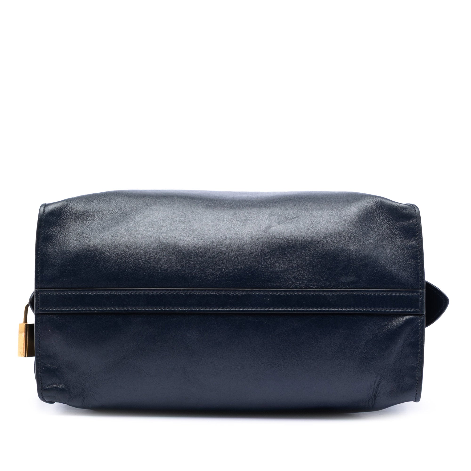 Medium Saffiano Trimmed City Calf Greca Esplanade Satchel - Image 3