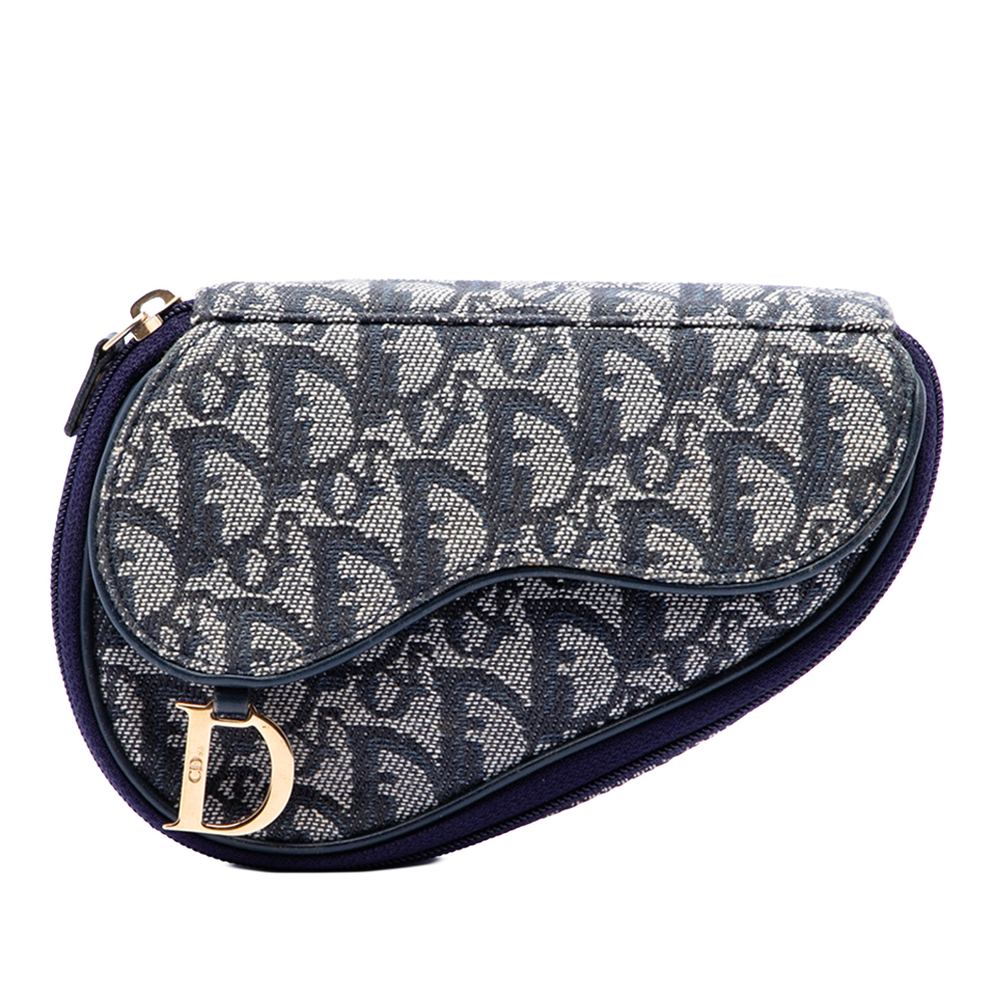 Diorissimo Canvas Saddle Pouch - Image 1