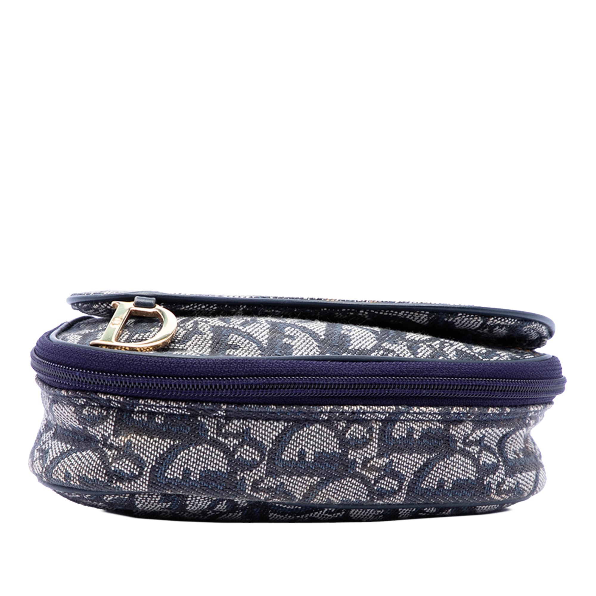 Diorissimo Canvas Saddle Pouch - Image 3
