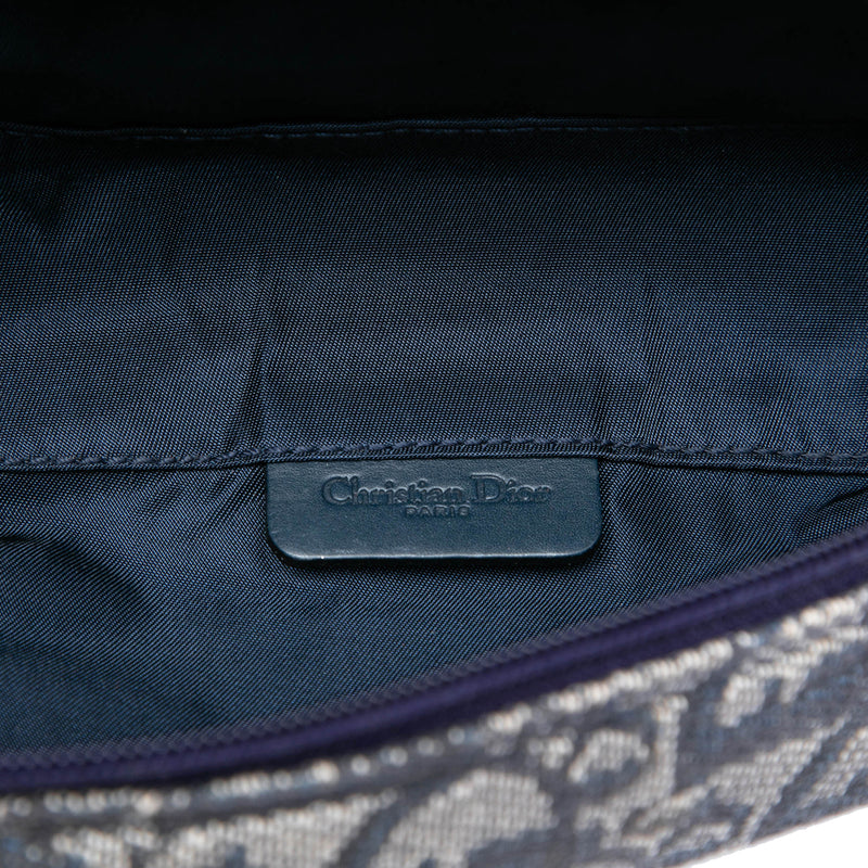 Diorissimo Canvas Saddle Pouch - Image 4