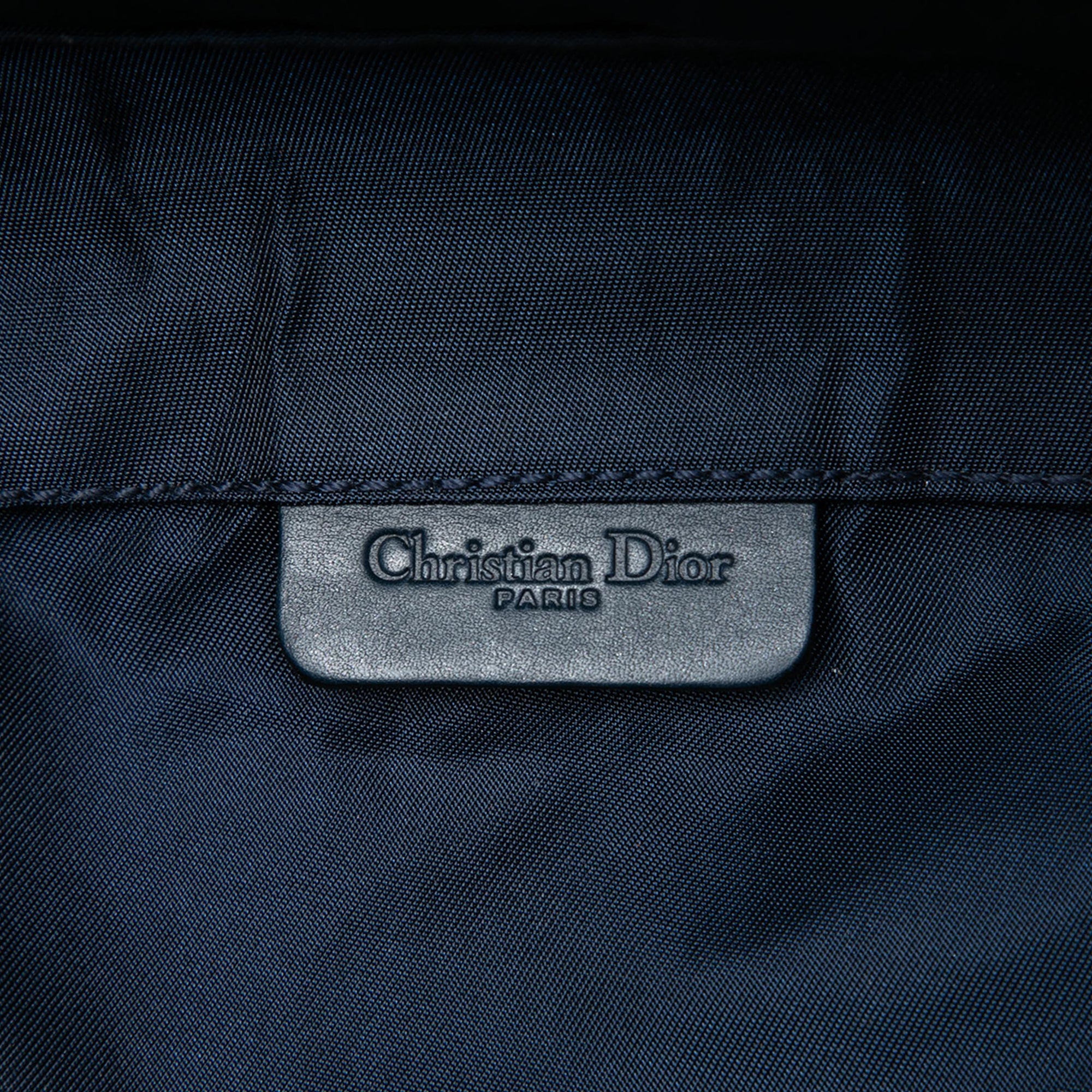 Diorissimo Canvas Saddle Pouch - Image 5