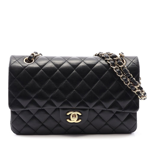 Medium Classic Lambskin Double Flap - Image 1