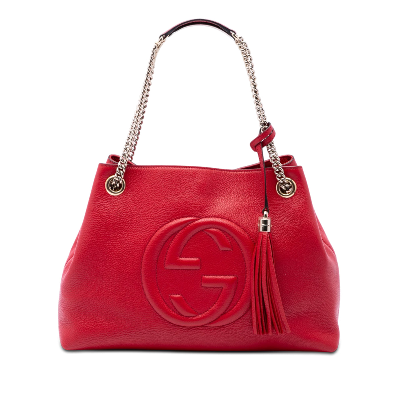 Medium Calfskin Soho Chain Tote - Image 1