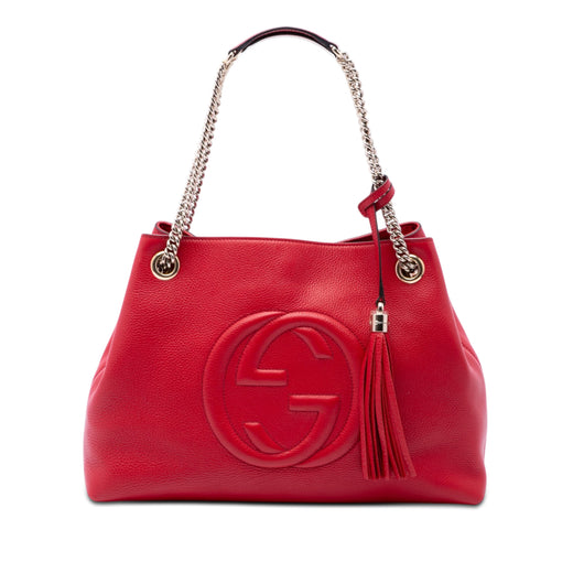 Medium Calfskin Soho Chain Tote - Image 1