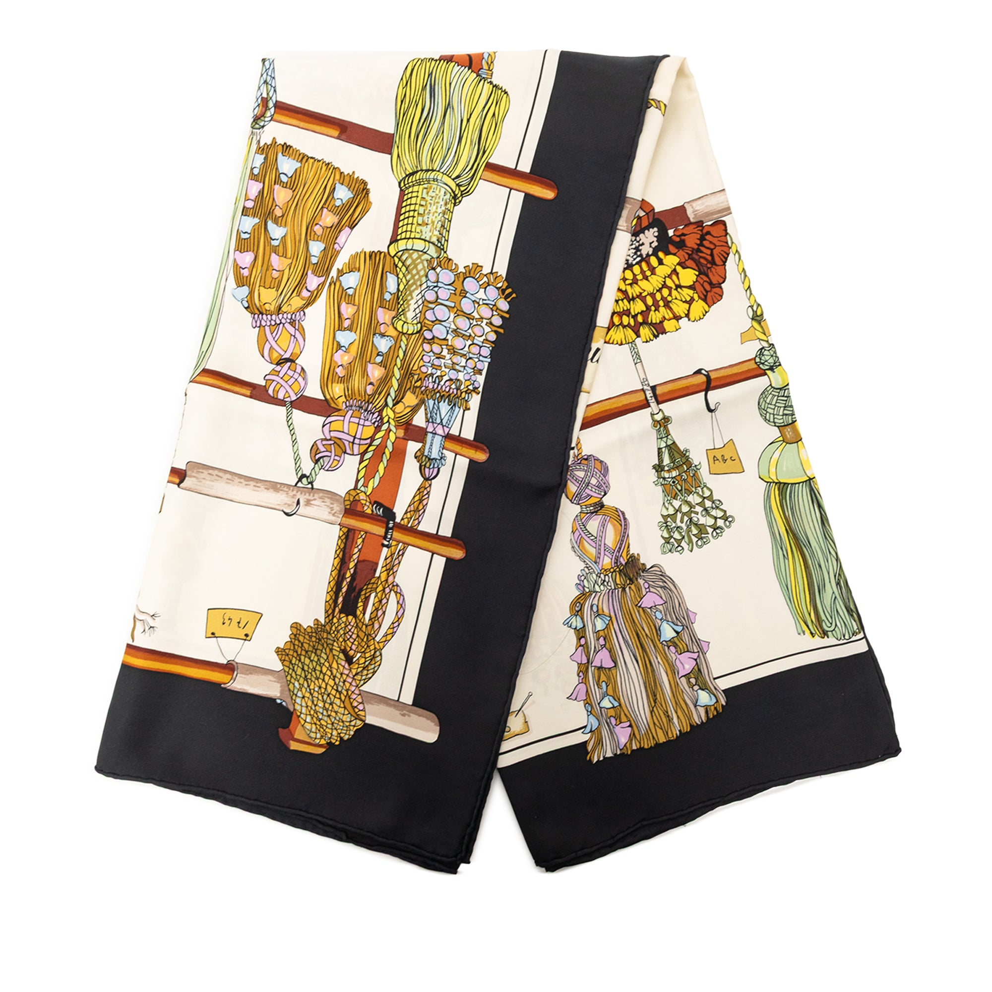 Passementerie Silk Scarf 90 - Image 1