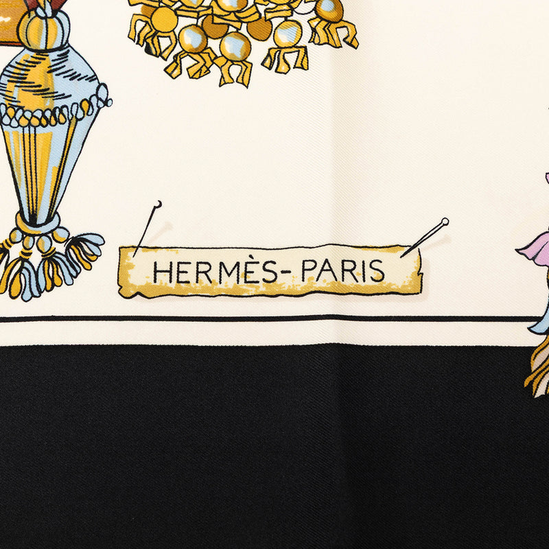 Passementerie Silk Scarf 90 - Image 3
