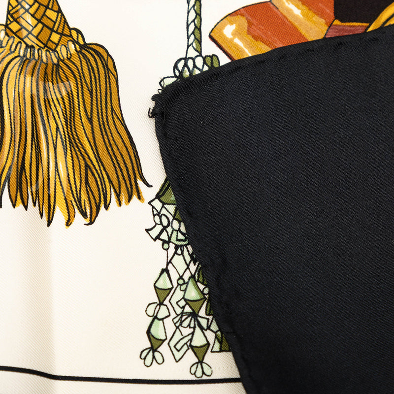 Passementerie Silk Scarf 90 - Image 6