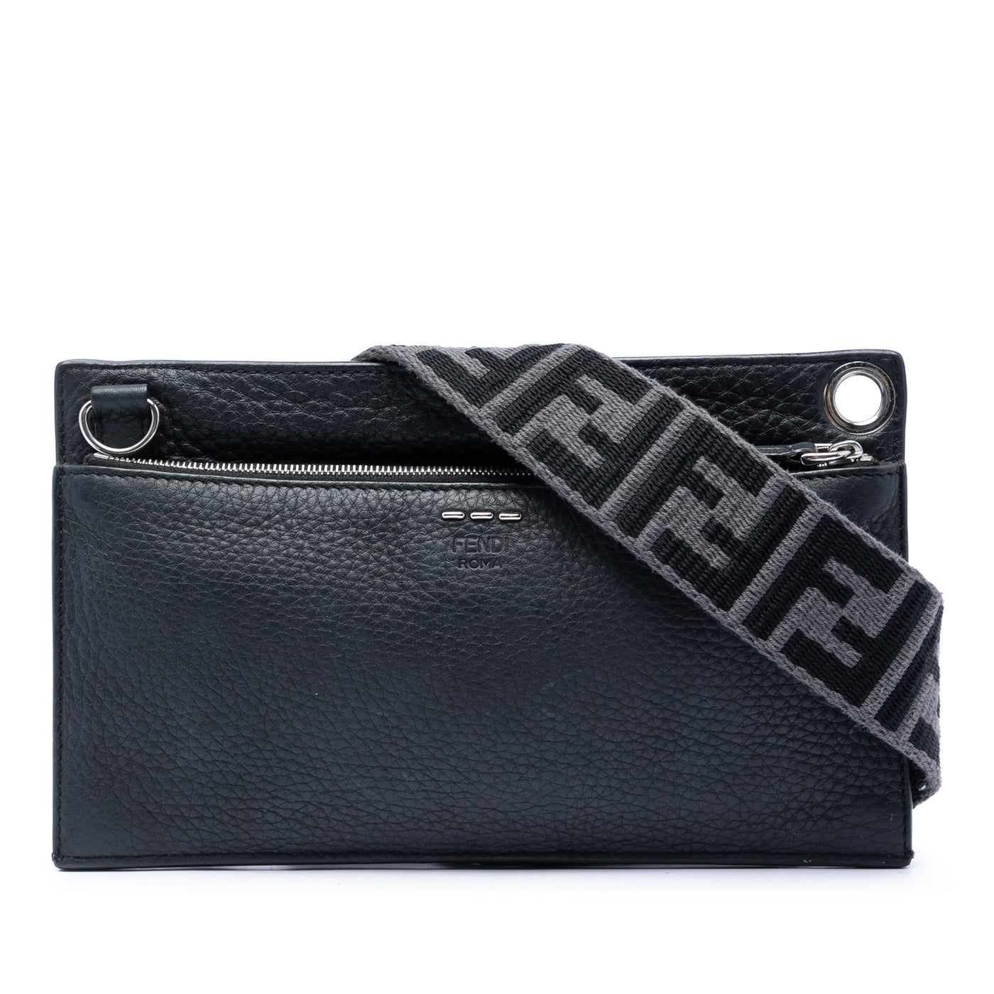 Calfskin FF 1974 Flat Pouch Crossbody - Image 1