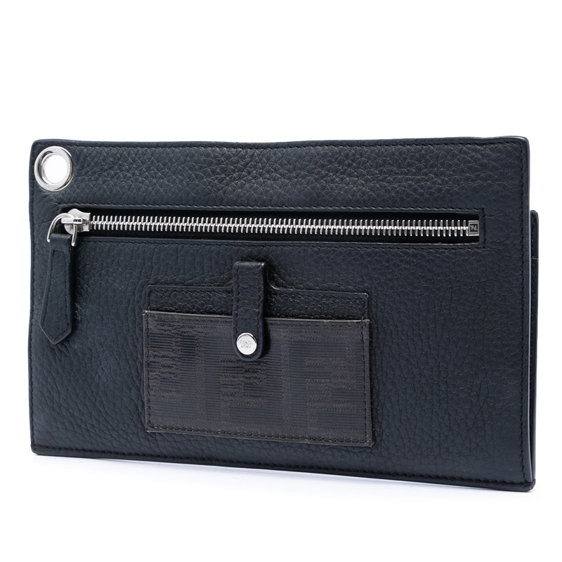Calfskin FF 1974 Flat Pouch Crossbody - Image 2