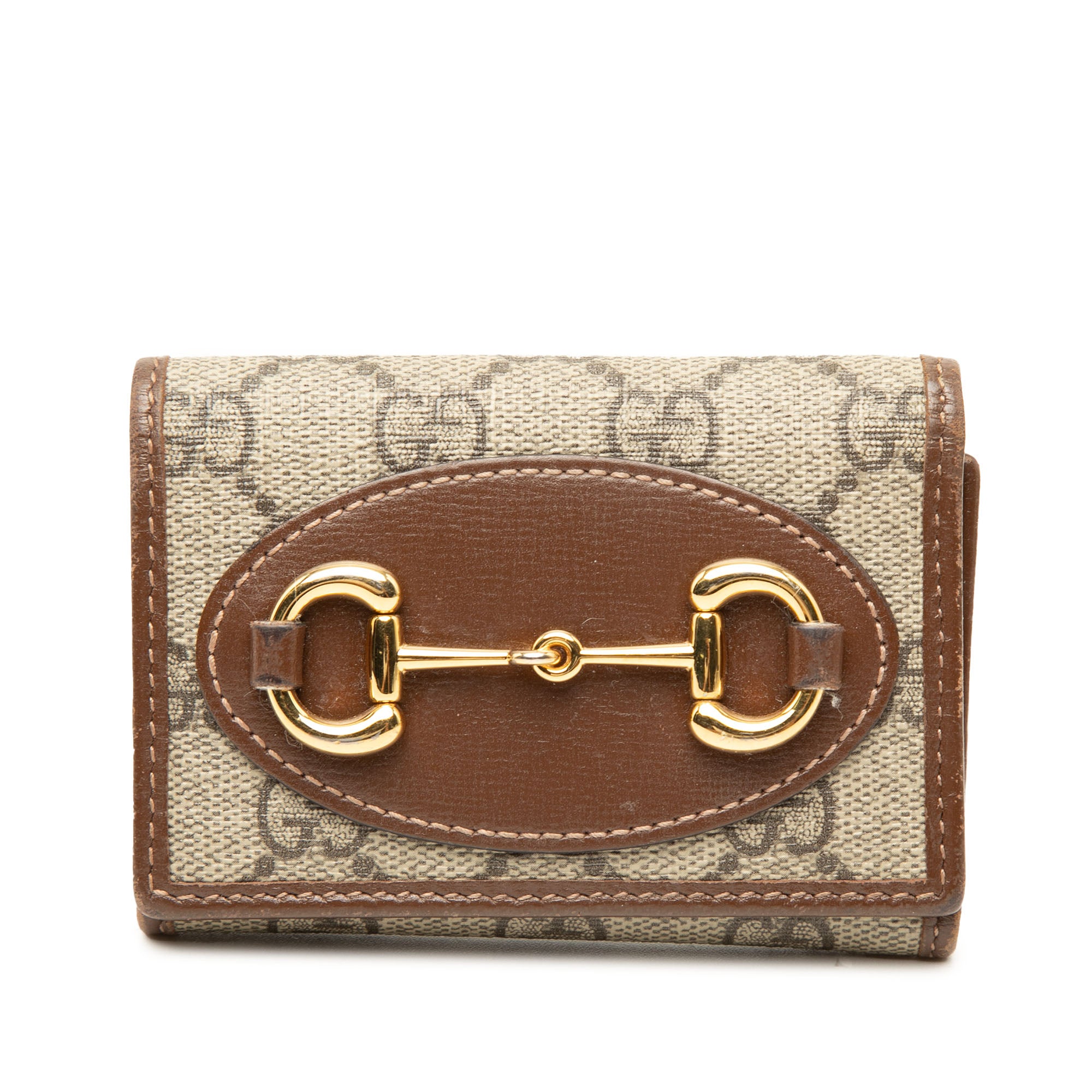 GG Supreme Horsebit 1955 Trifold Wallet - Image 1