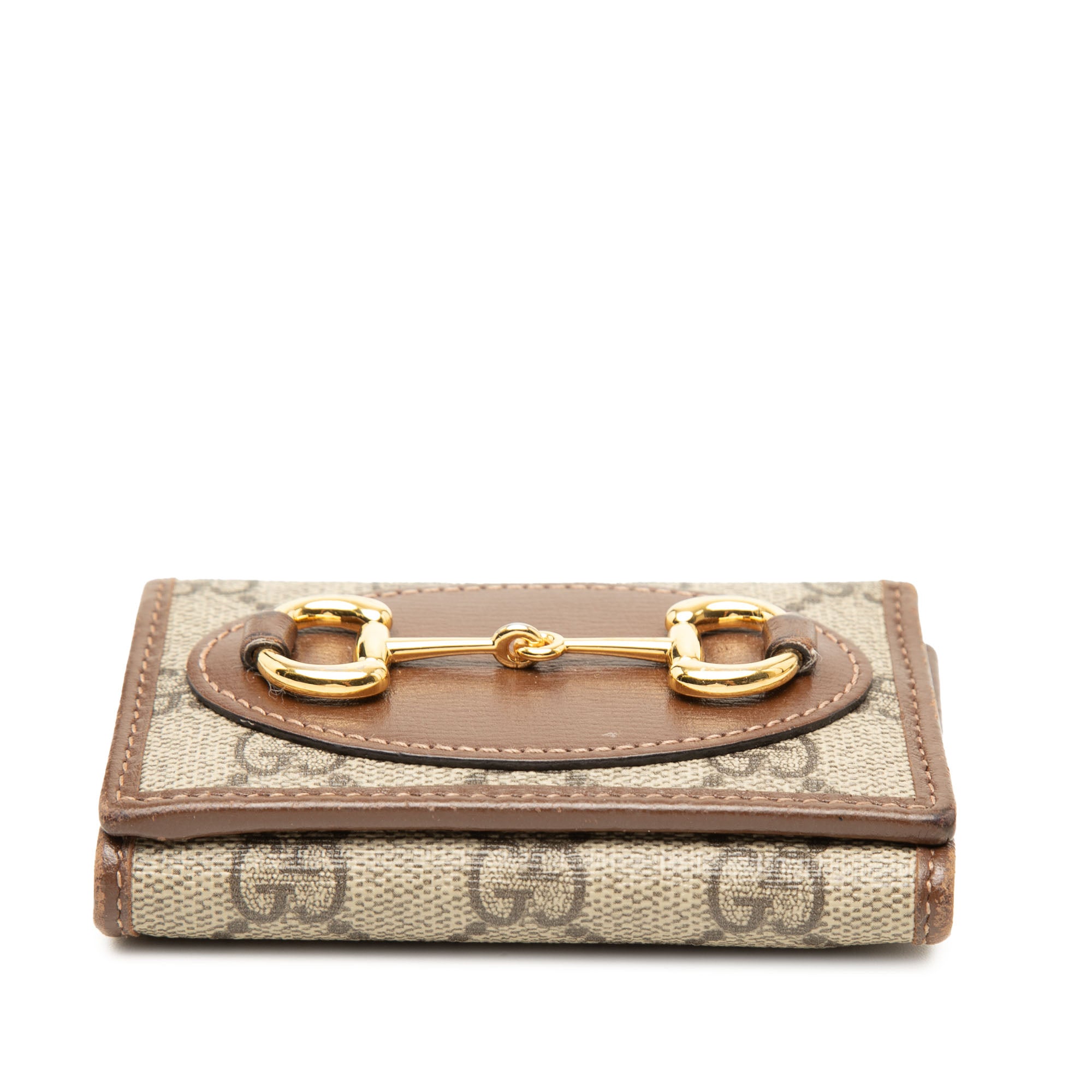 GG Supreme Horsebit 1955 Trifold Wallet - Image 3