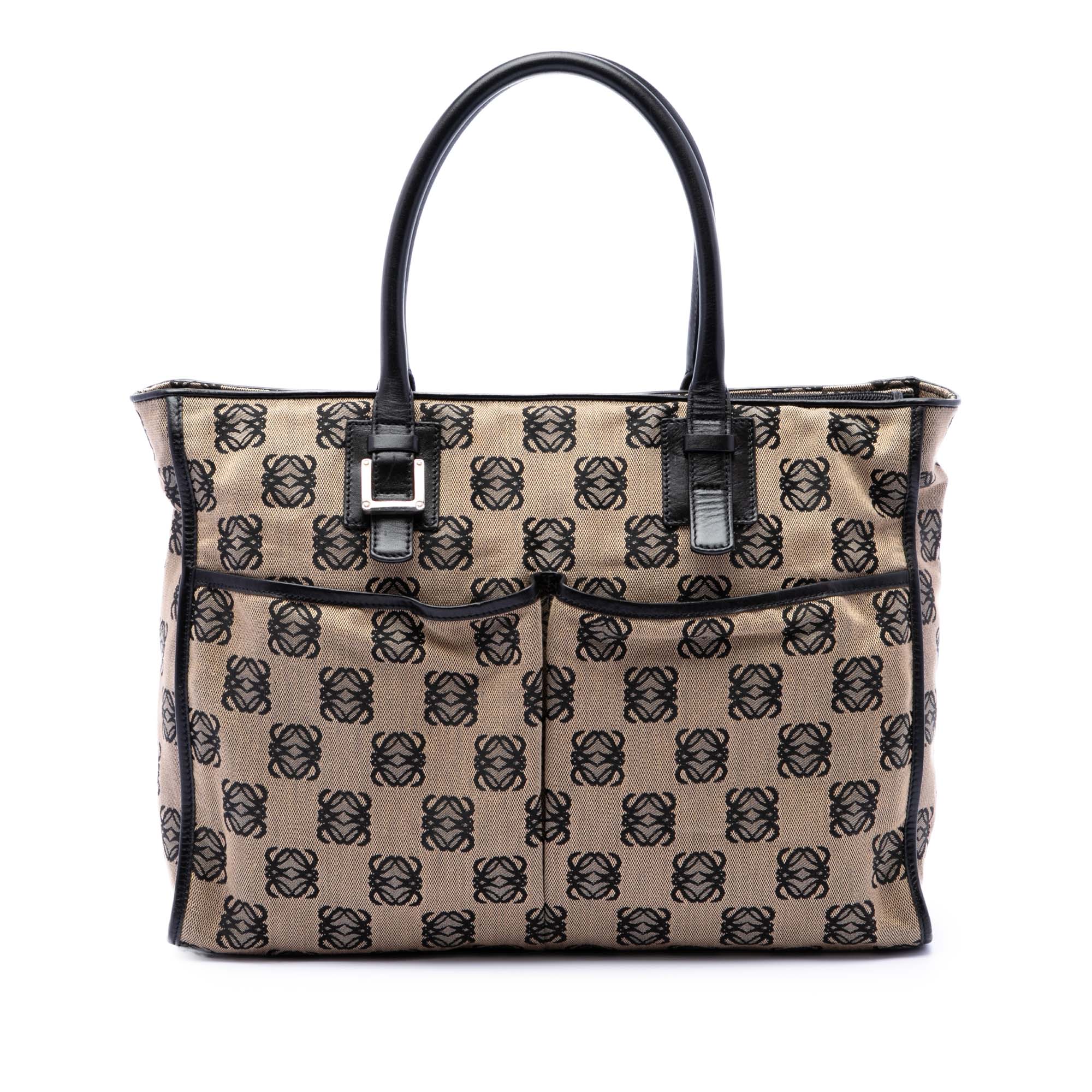 Anagram Canvas Repeat Tote - Image 1