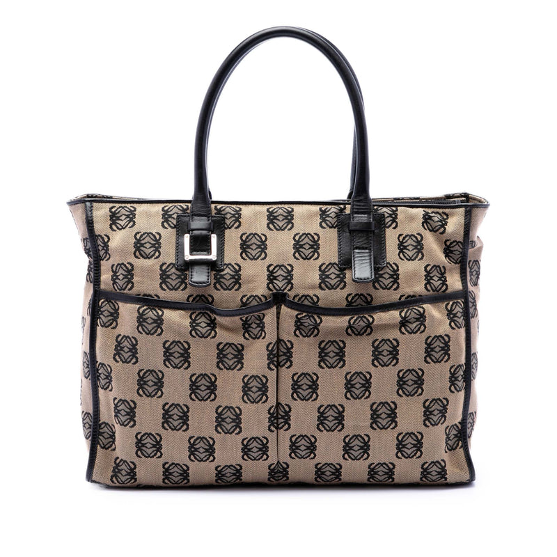 Anagram Canvas Repeat Tote