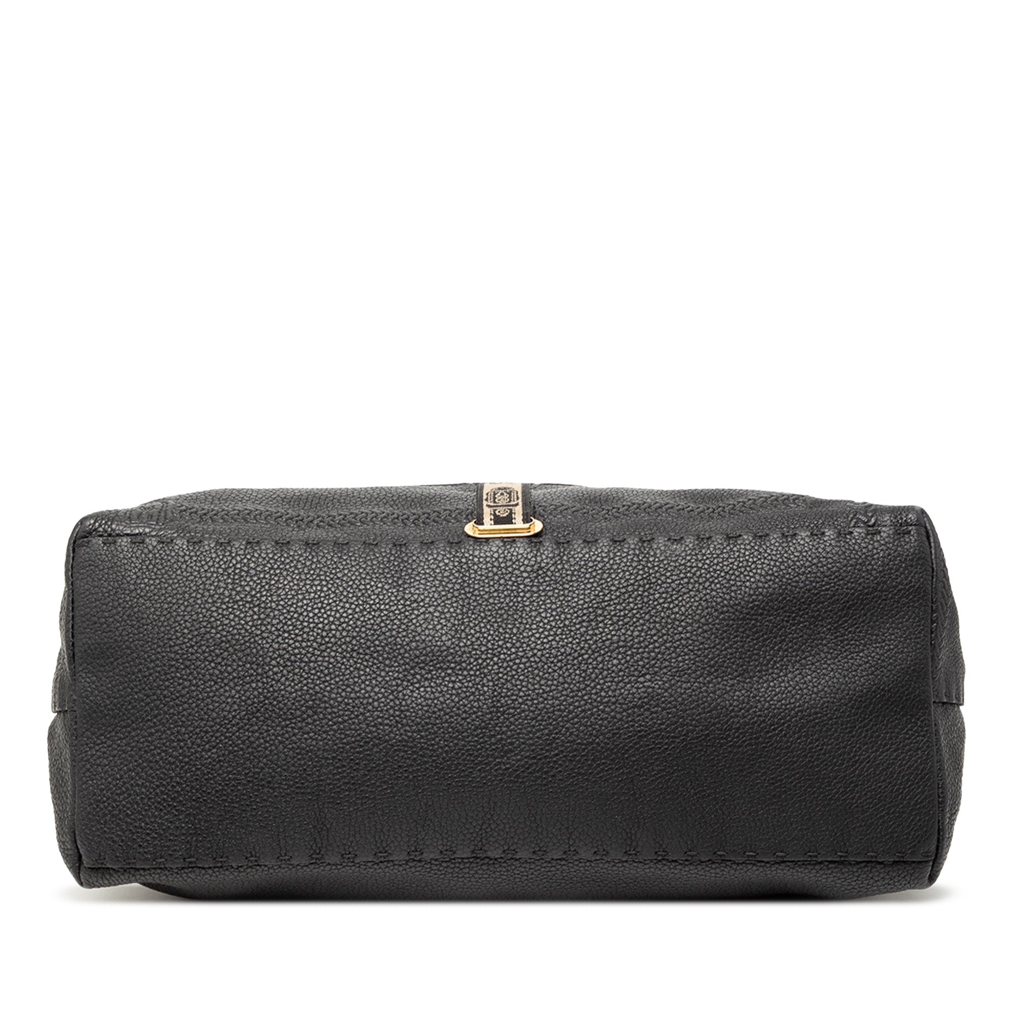 Large Leather Selleria Villa Borghese Tote - Image 3
