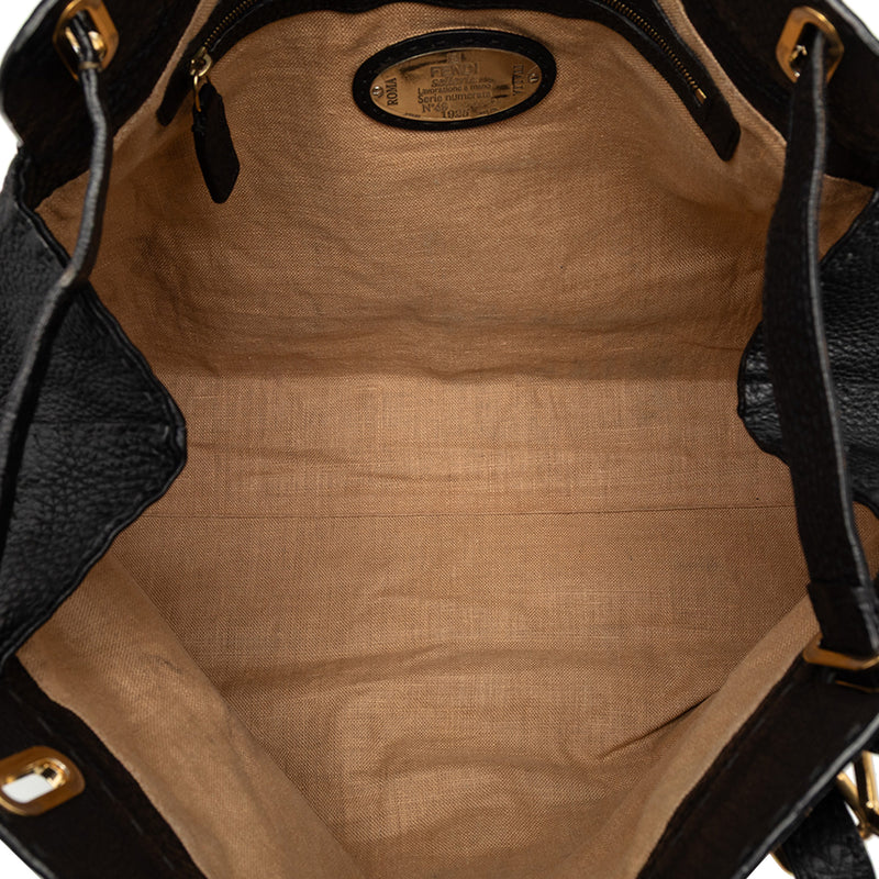 Large Leather Selleria Villa Borghese Tote - Image 4