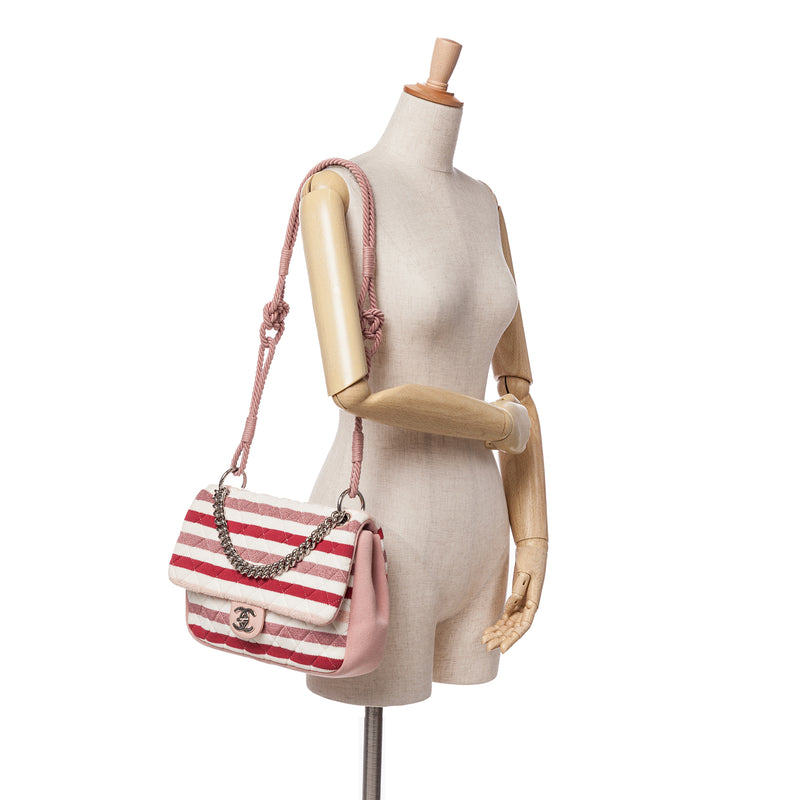Jumbo Stripe Jersey Felt and Rope Flap - Image 10