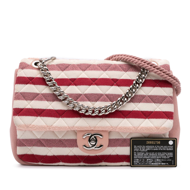Jumbo Stripe Jersey Felt and Rope Flap - Image 11