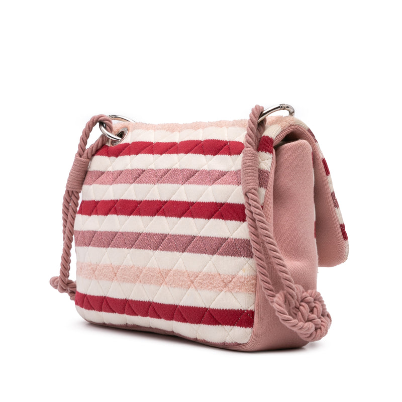 Jumbo Stripe Jersey Felt and Rope Flap - Image 2
