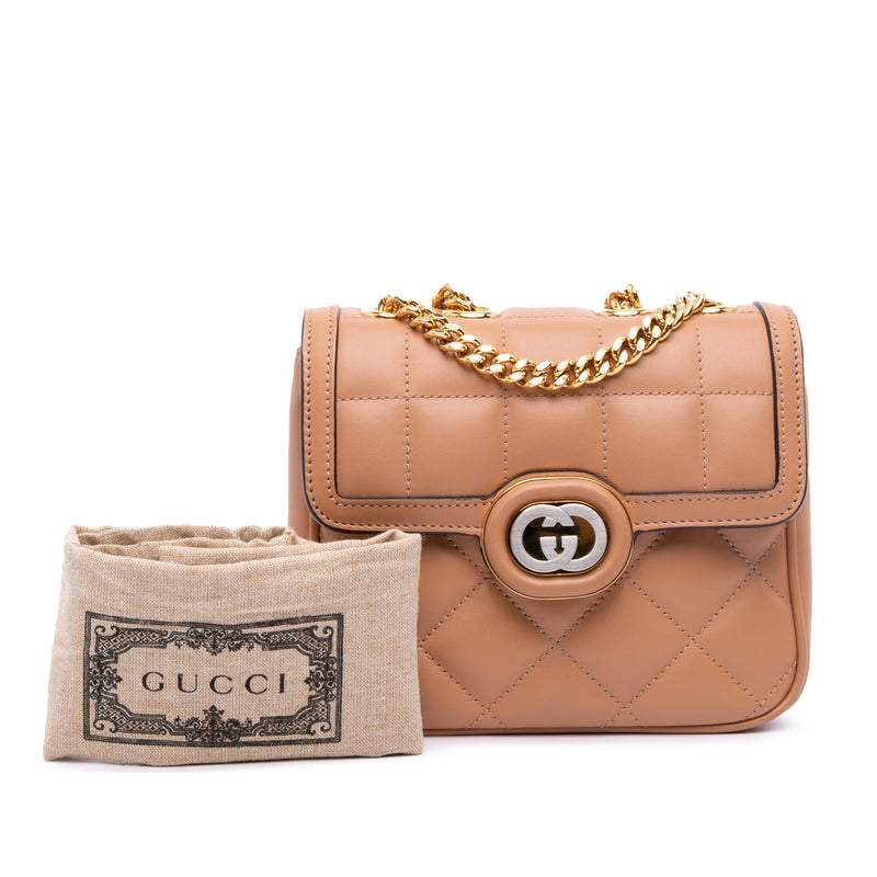 Mini Leather Deco Chain Shoulder Bag - Image 12