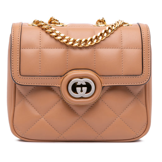 Mini Leather Deco Chain Shoulder Bag - Image 1
