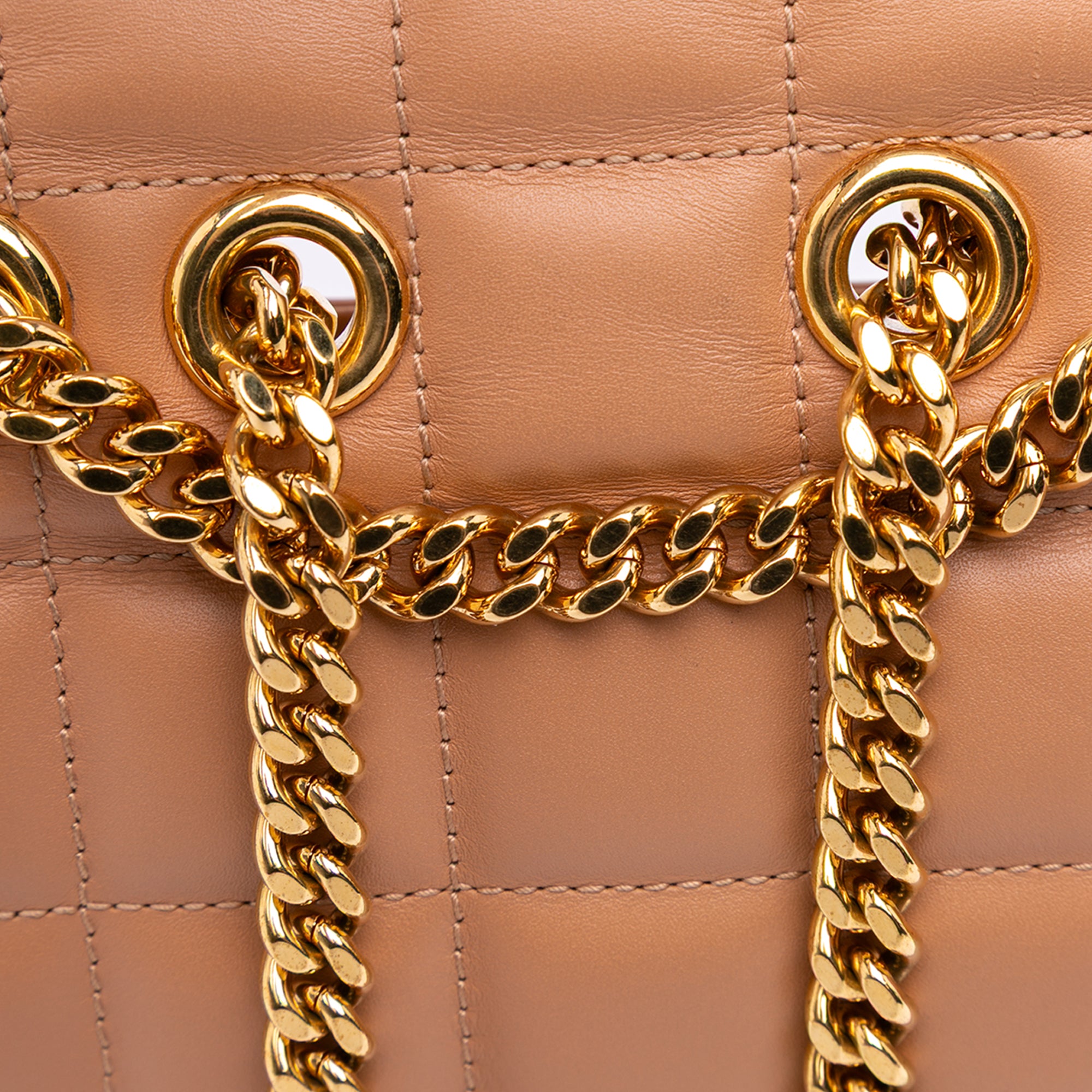 Mini Leather Deco Chain Shoulder Bag - Image 9
