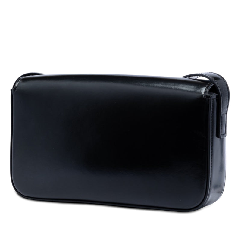 Shiny Calfskin Triomphe Claude Shoulder Bag - Image 2