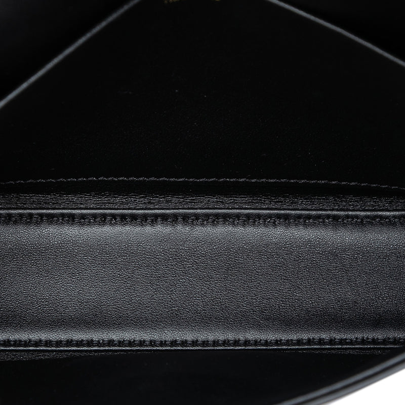 Shiny Calfskin Triomphe Claude Shoulder Bag - Image 4