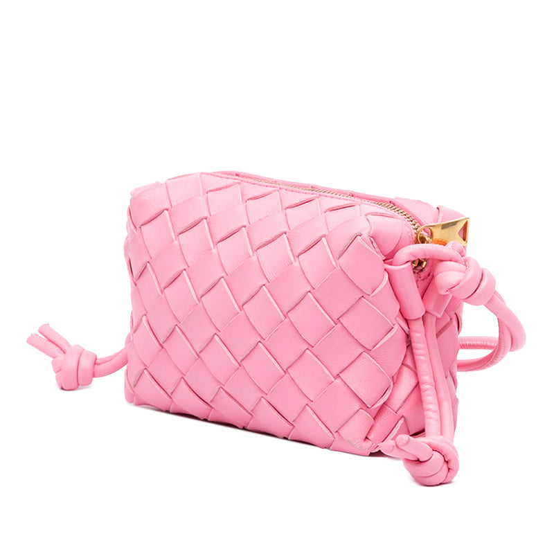 Candy Lambskin Intrecciato Loop Camera Bag - Image 2