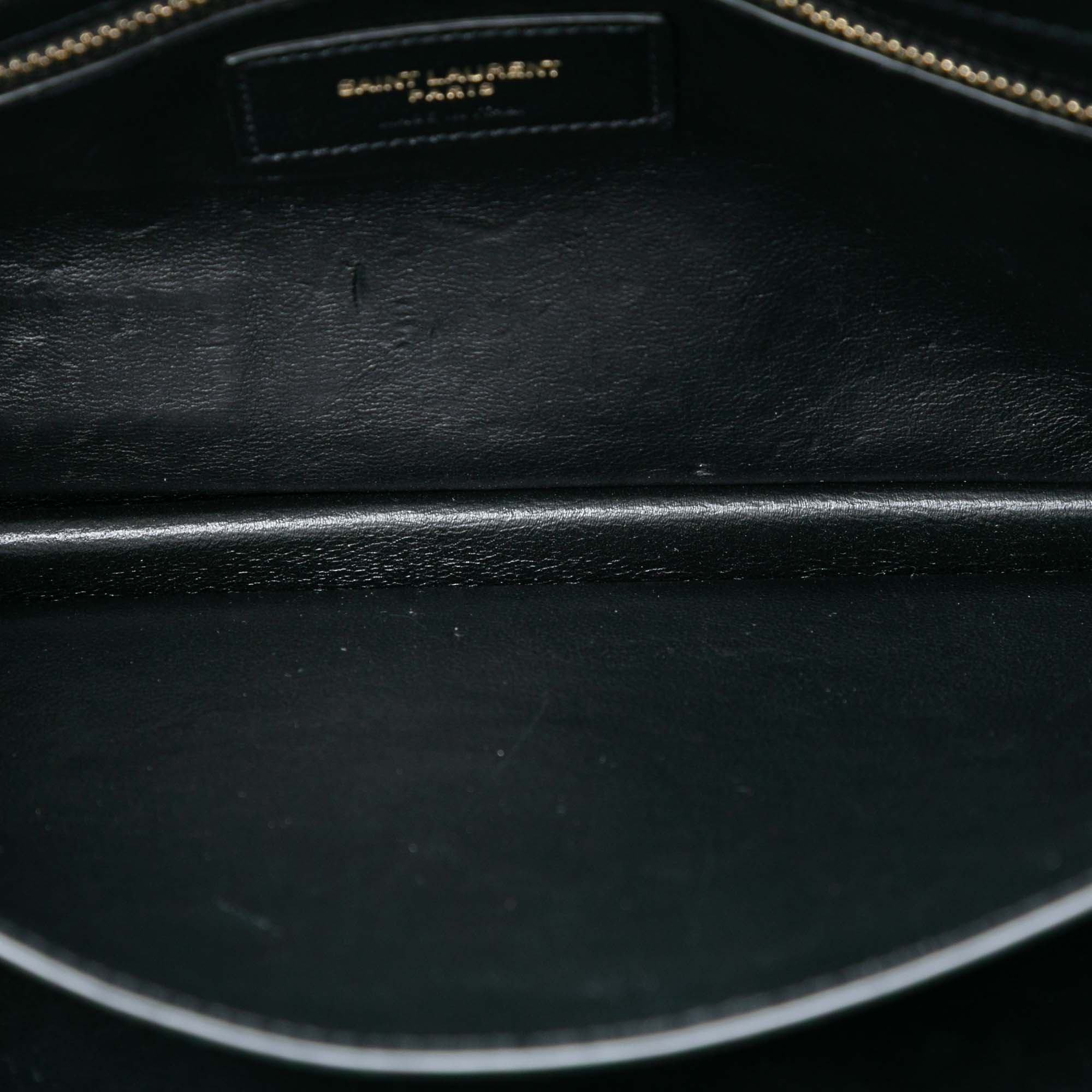 Bicolor Quilted Lambskin Gaby Crossbody - Image 4