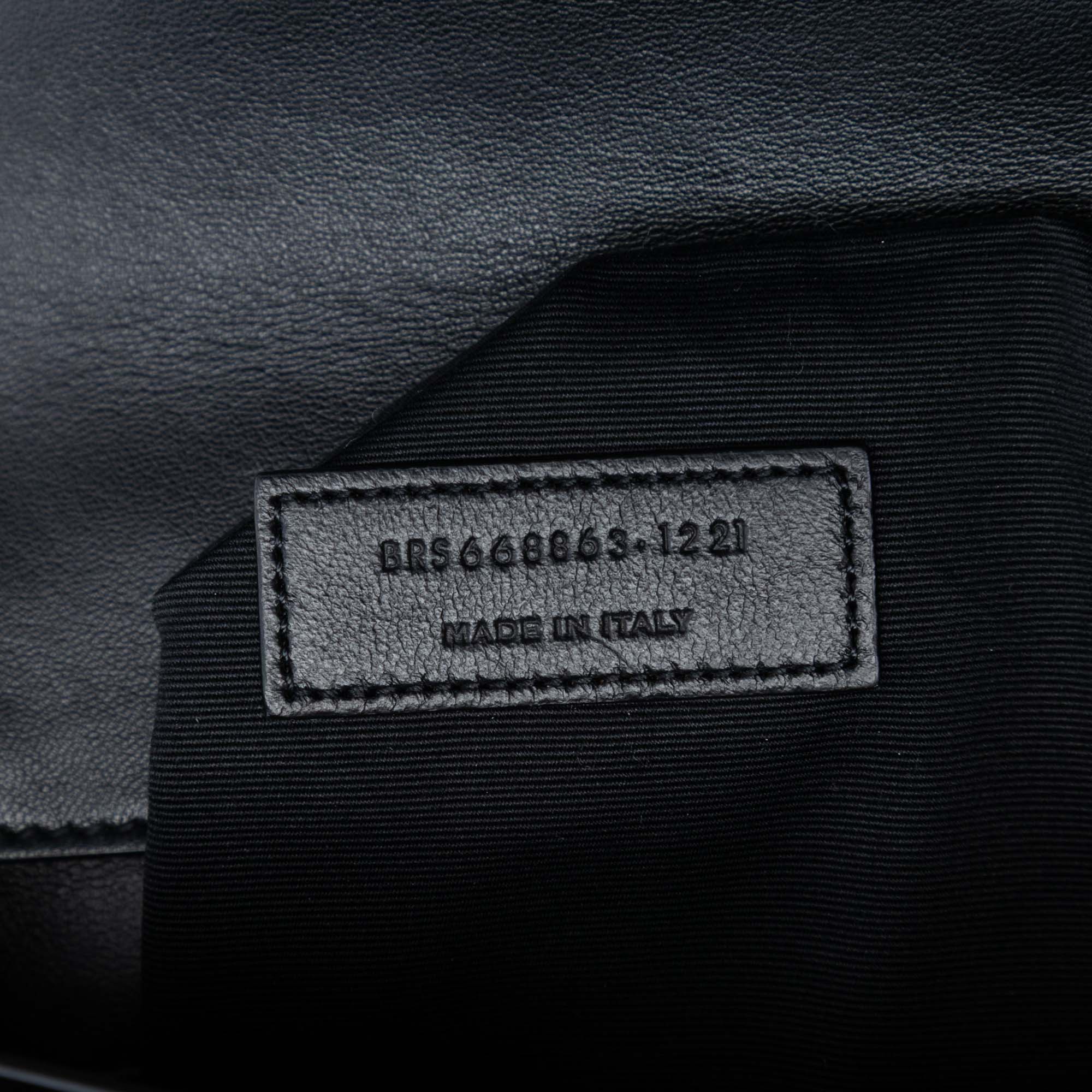 Bicolor Quilted Lambskin Gaby Crossbody - Image 5