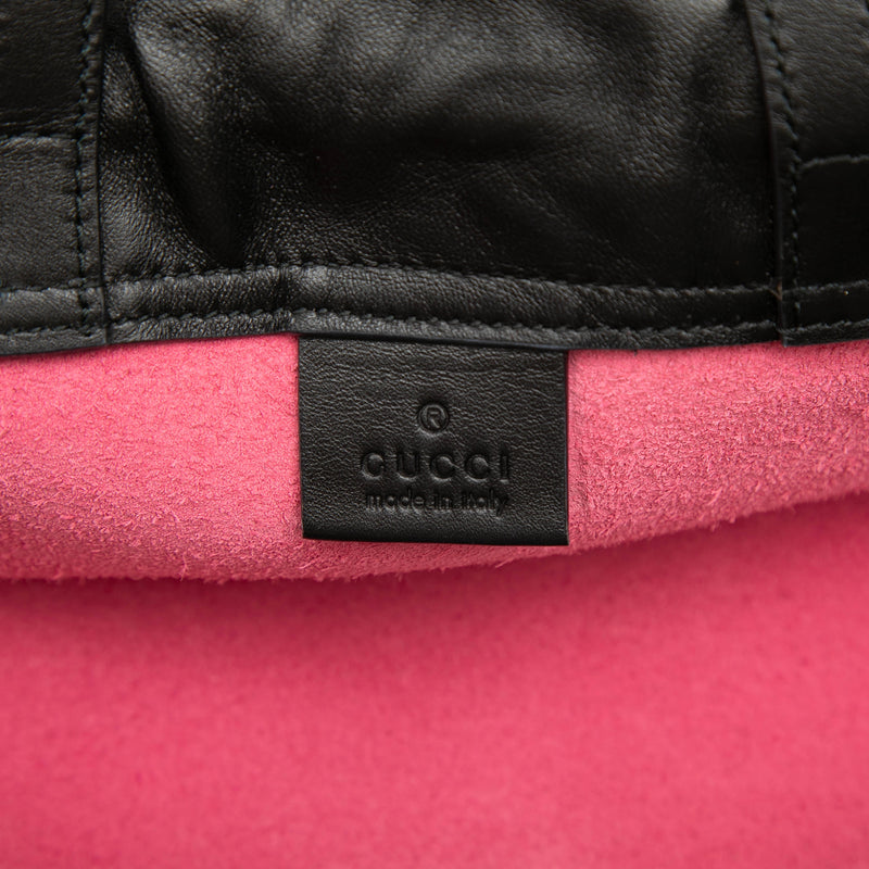 Leather Logo Drawstring Backpack - Image 5
