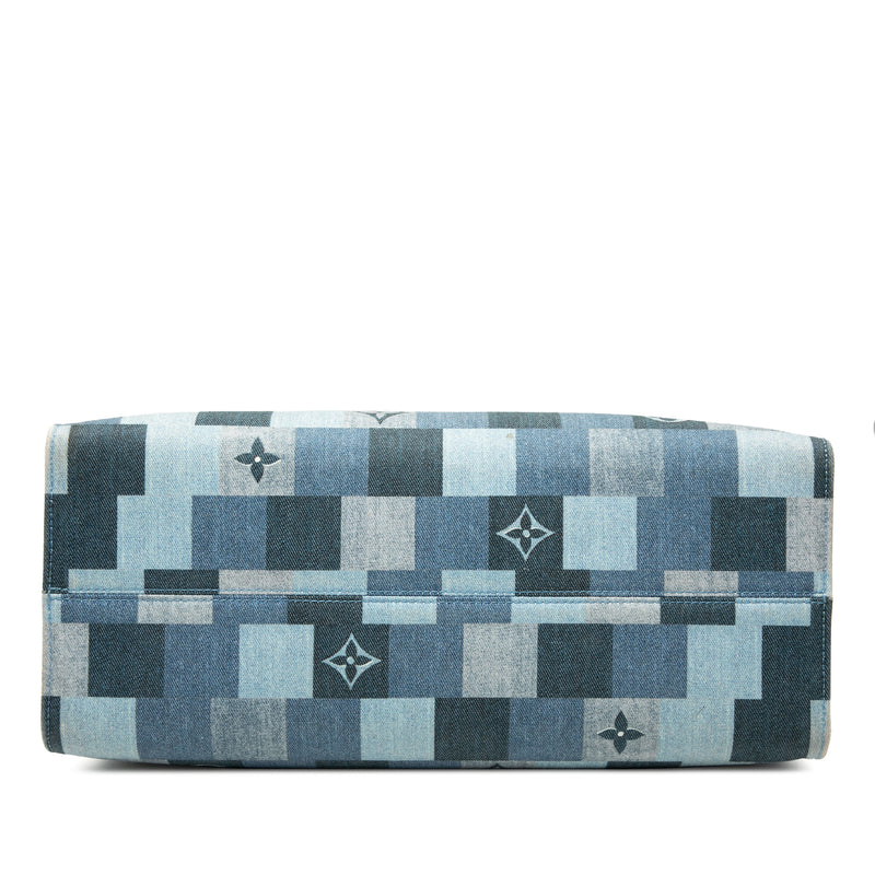 Monogram Denim Onthego GM - Image 3