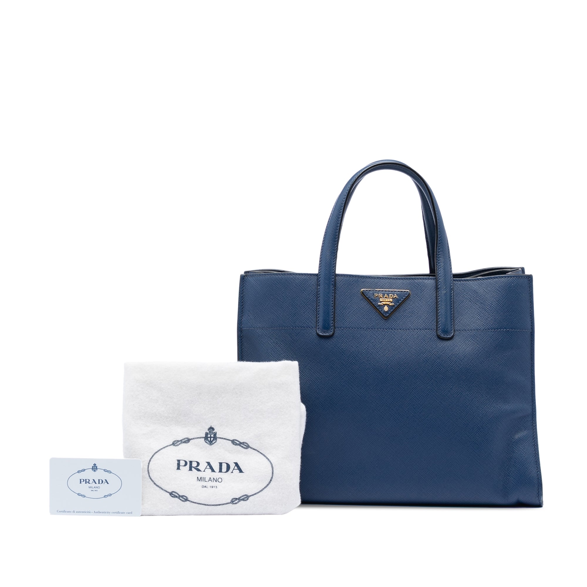 Saffiano Soft Triple Pocket Tote - Image 7