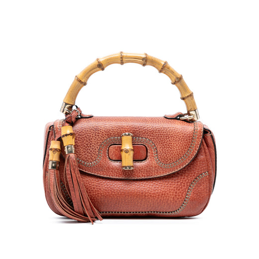 Medium Leather New Bamboo Satchel - Image 1