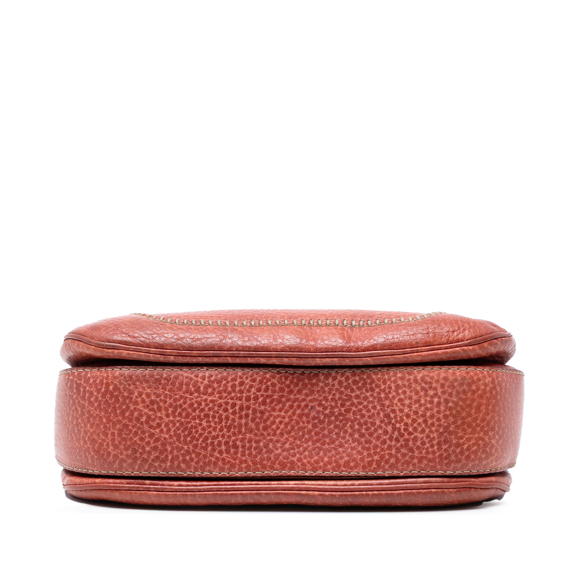 Medium Leather New Bamboo Satchel - Image 3