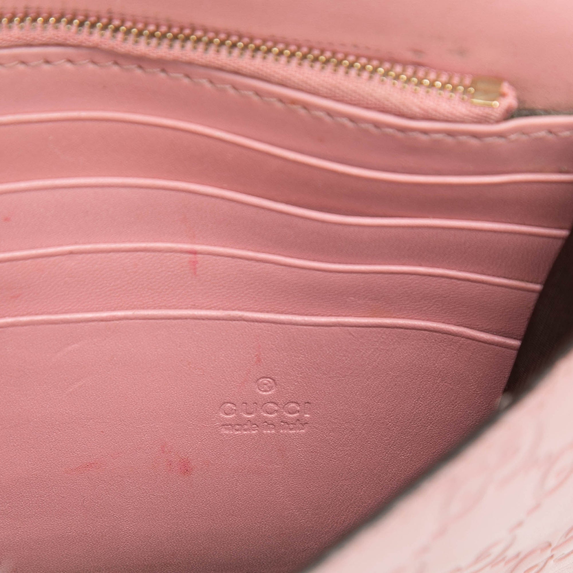 Guccissima Interlocking G Wallet on Chain - Image 5