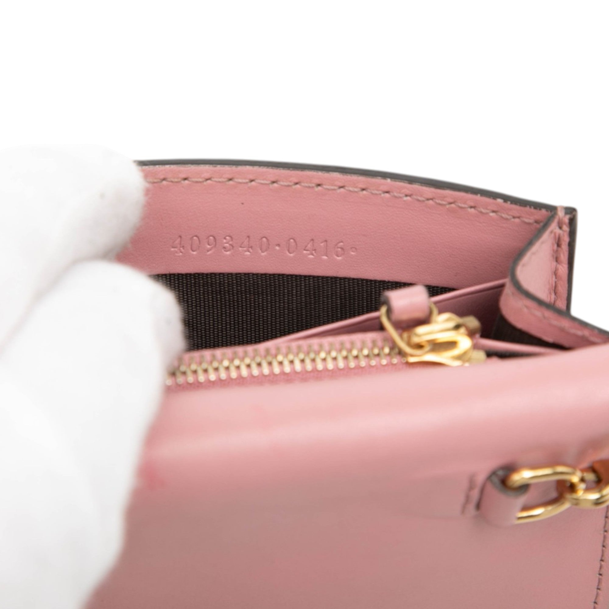 Guccissima Interlocking G Wallet on Chain - Image 6