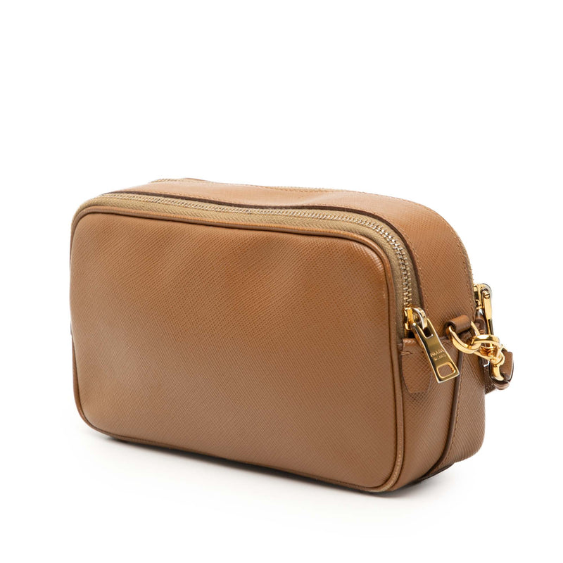 Mini Saffiano Double Zip Crossbody - Image 2