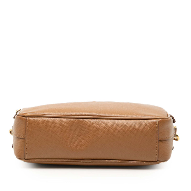 Mini Saffiano Double Zip Crossbody - Image 3
