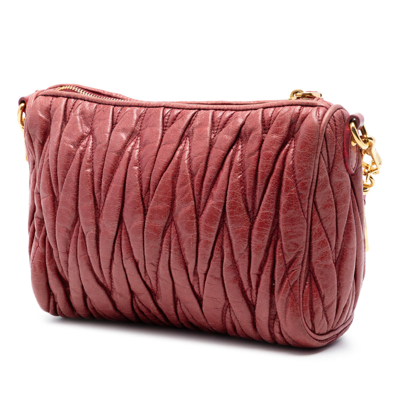 Matelasse Leather Shoulder Bag - Image 2
