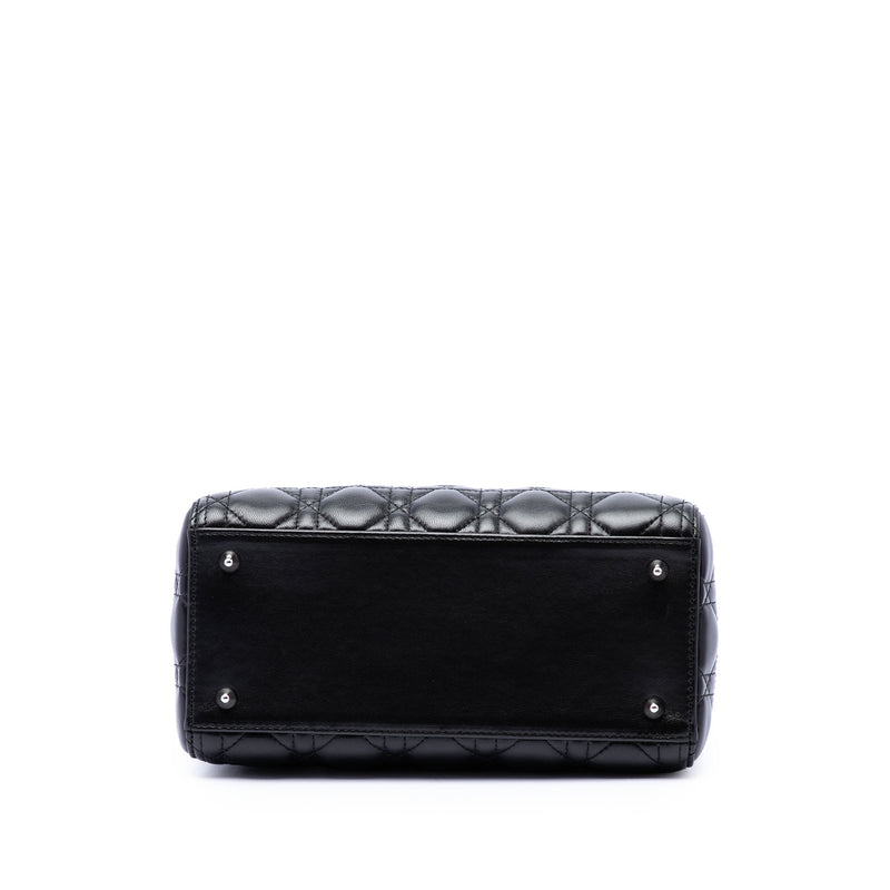 Medium Lambskin Cannage Lady Dior - Image 3