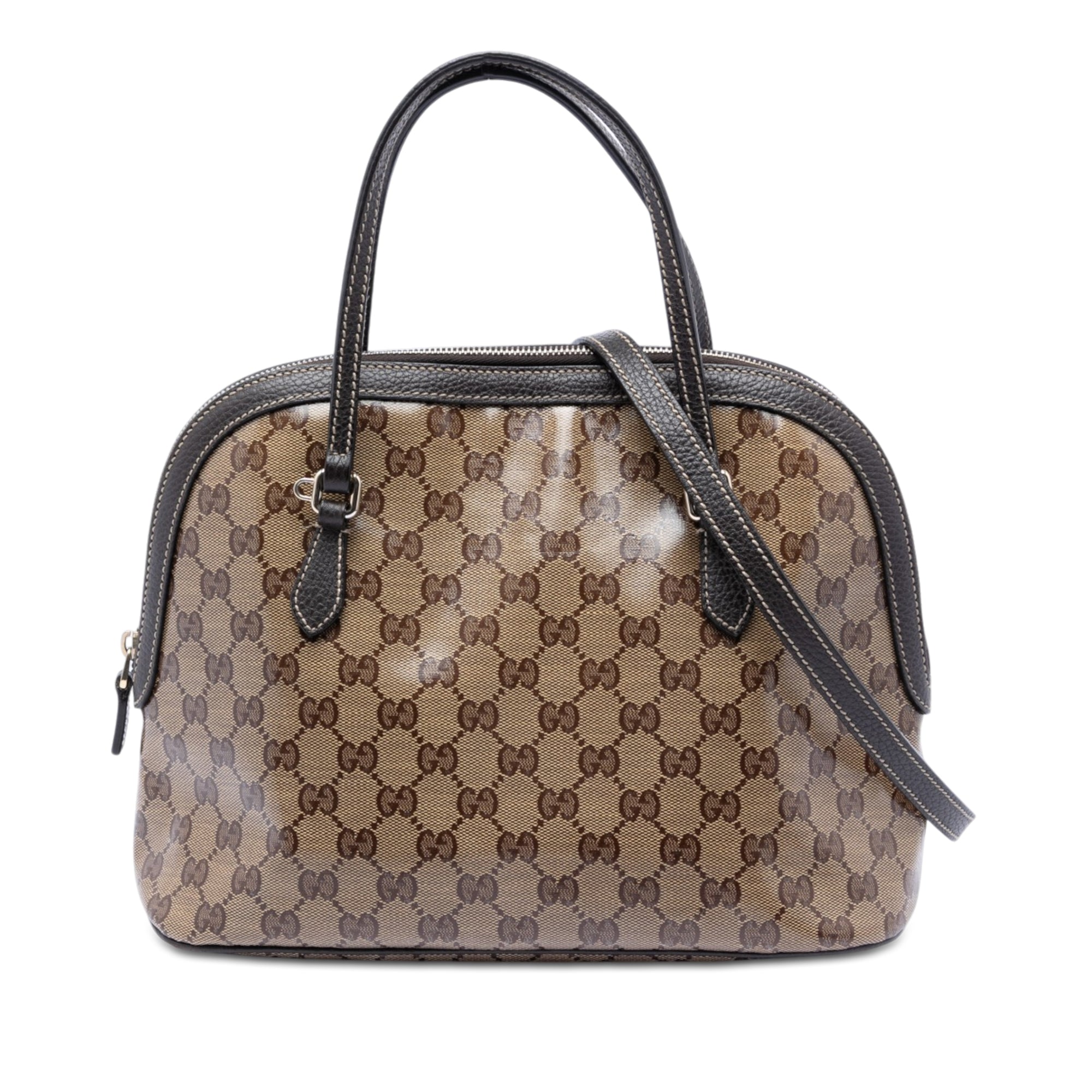 Medium GG Crystal Dome Satchel - Image 1