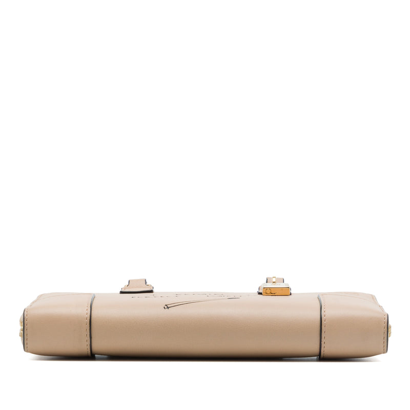 Joe Brainard Words Leather Amazona Pouch - Image 3
