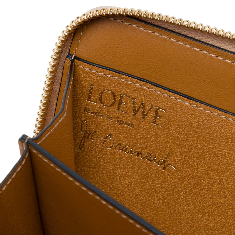 Joe Brainard Words Leather Amazona Pouch - Image 5