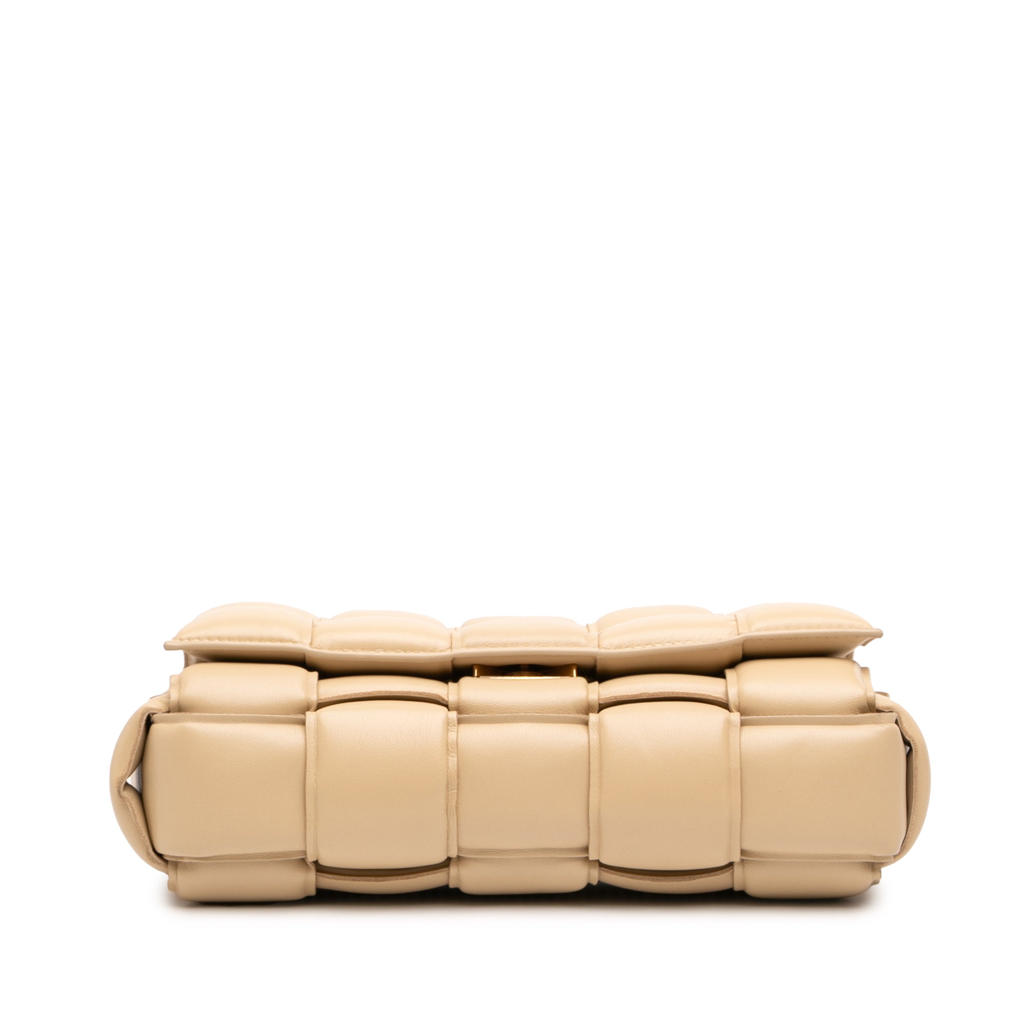 Nappa Intrecciato Padded Chain Cassette Satchel - Image 3