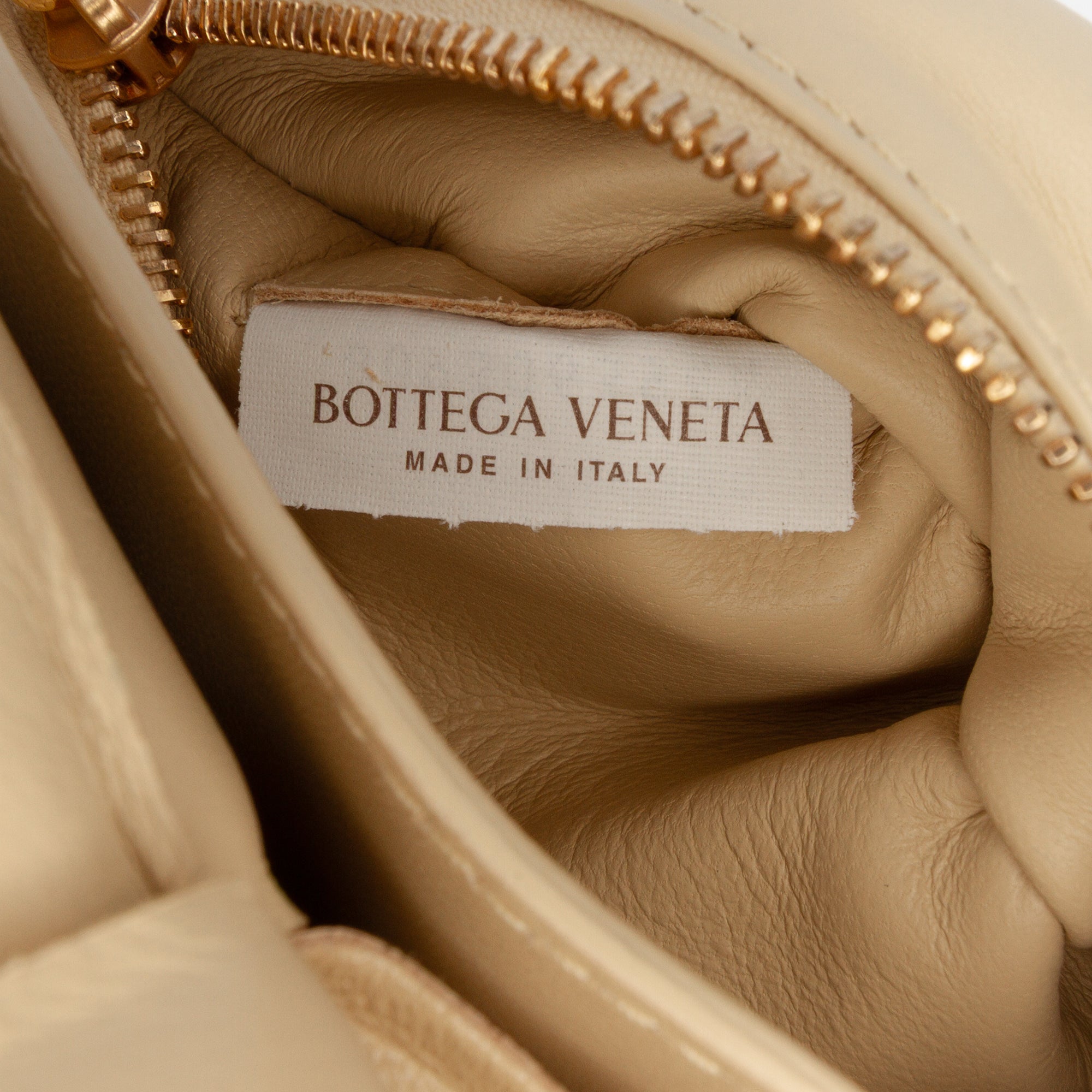 Nappa Intrecciato Padded Chain Cassette Satchel - Image 6