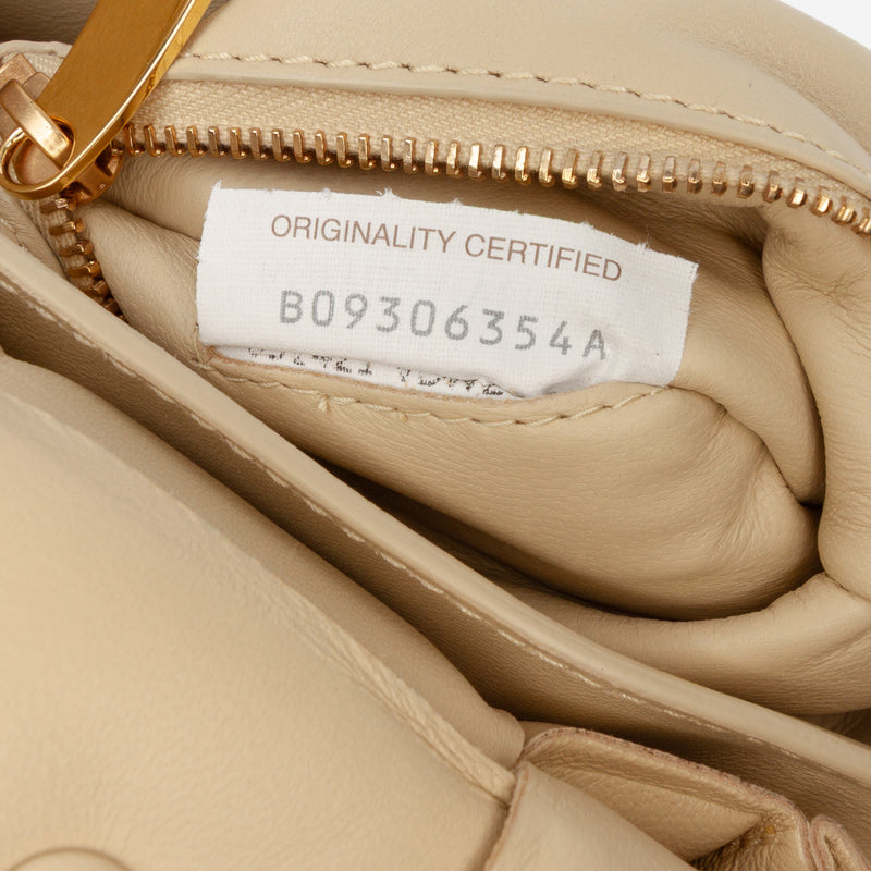Nappa Intrecciato Padded Chain Cassette Satchel - Image 7