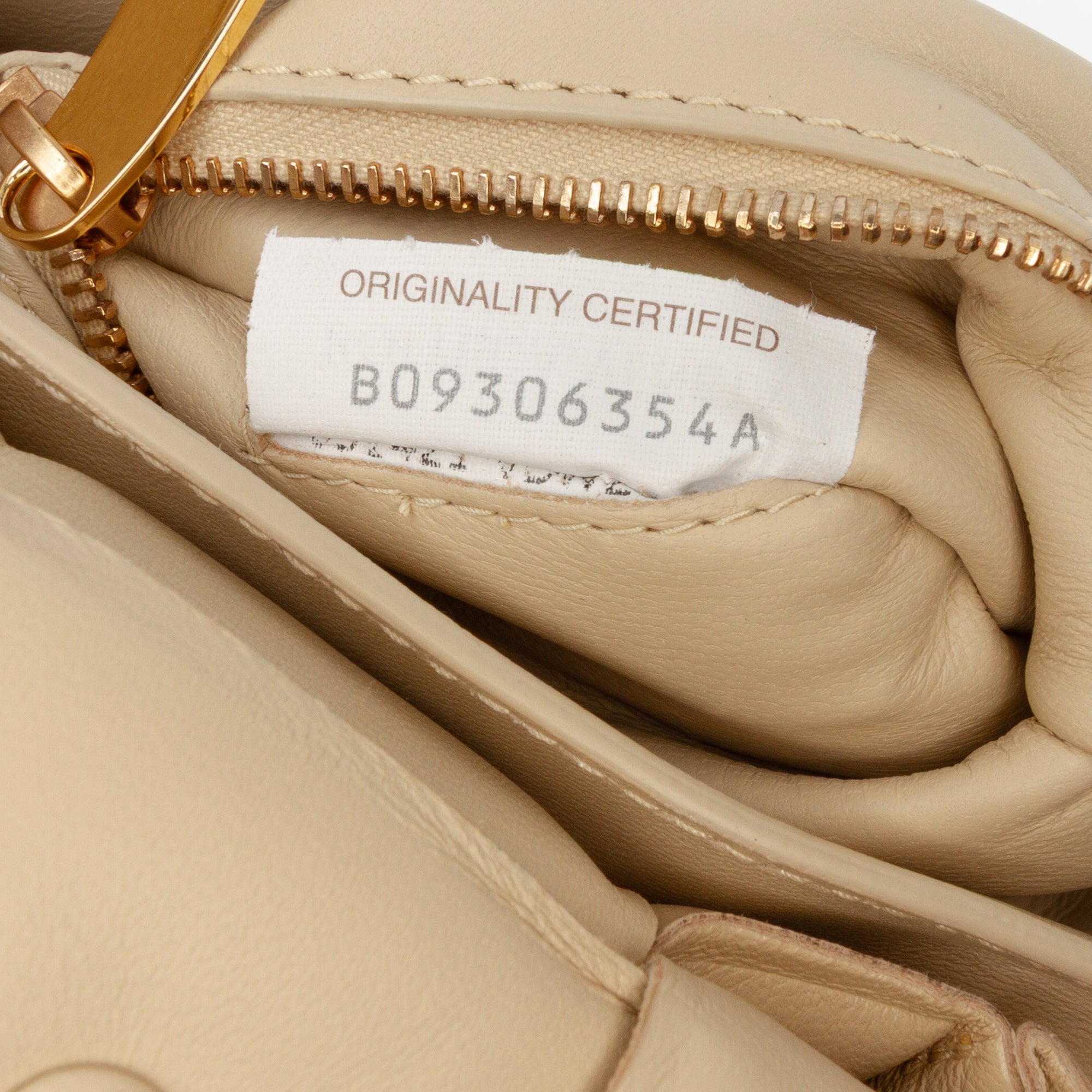 Nappa Intrecciato Padded Chain Cassette Satchel - Image 7
