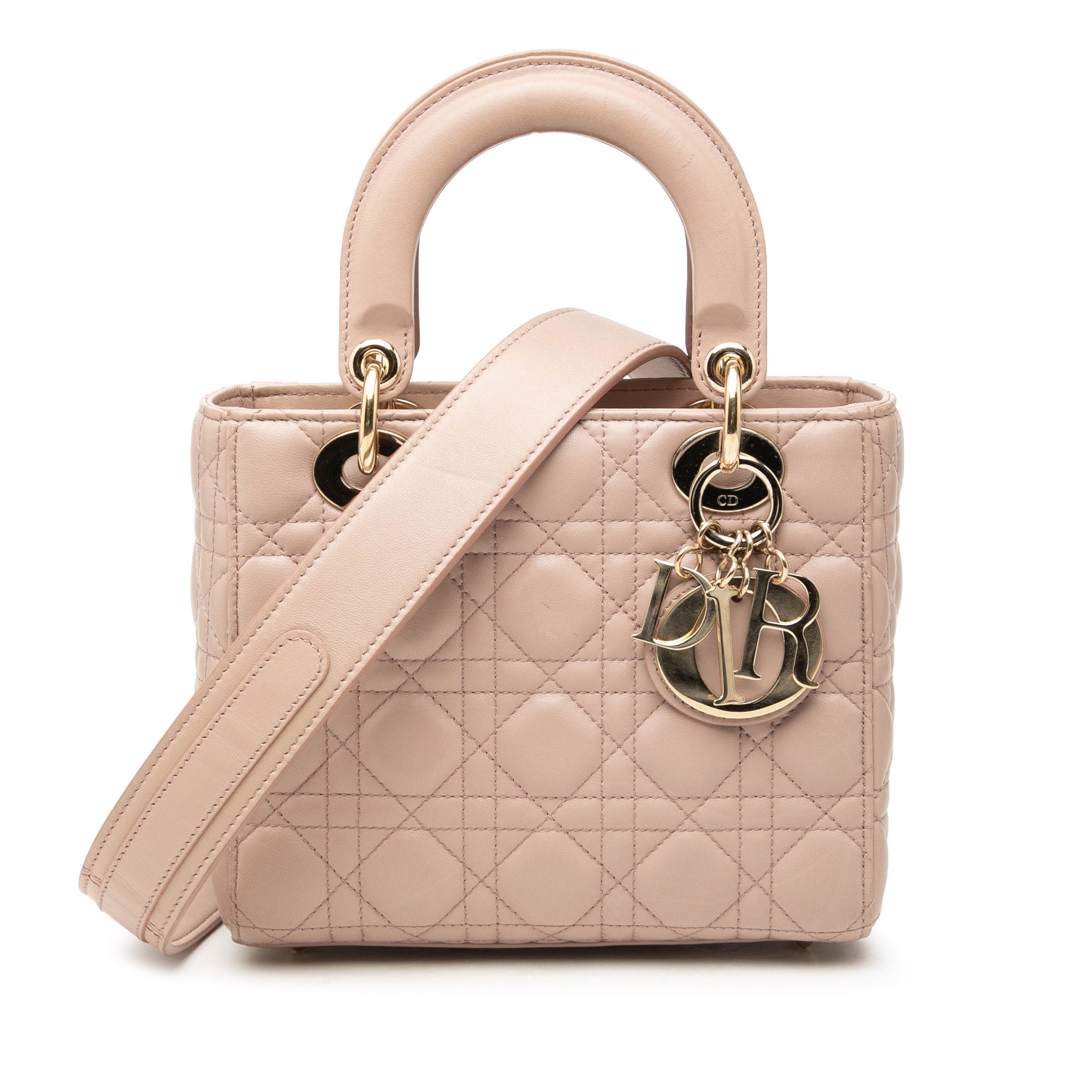 Small Lambskin Cannage My ABCDior Lady Dior - Image 1