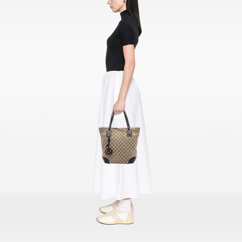 GG Canvas GG Charm Tote - Image 7